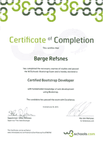 Bootstrap Certificate