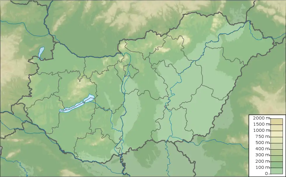 Szentendre is located in Hungary